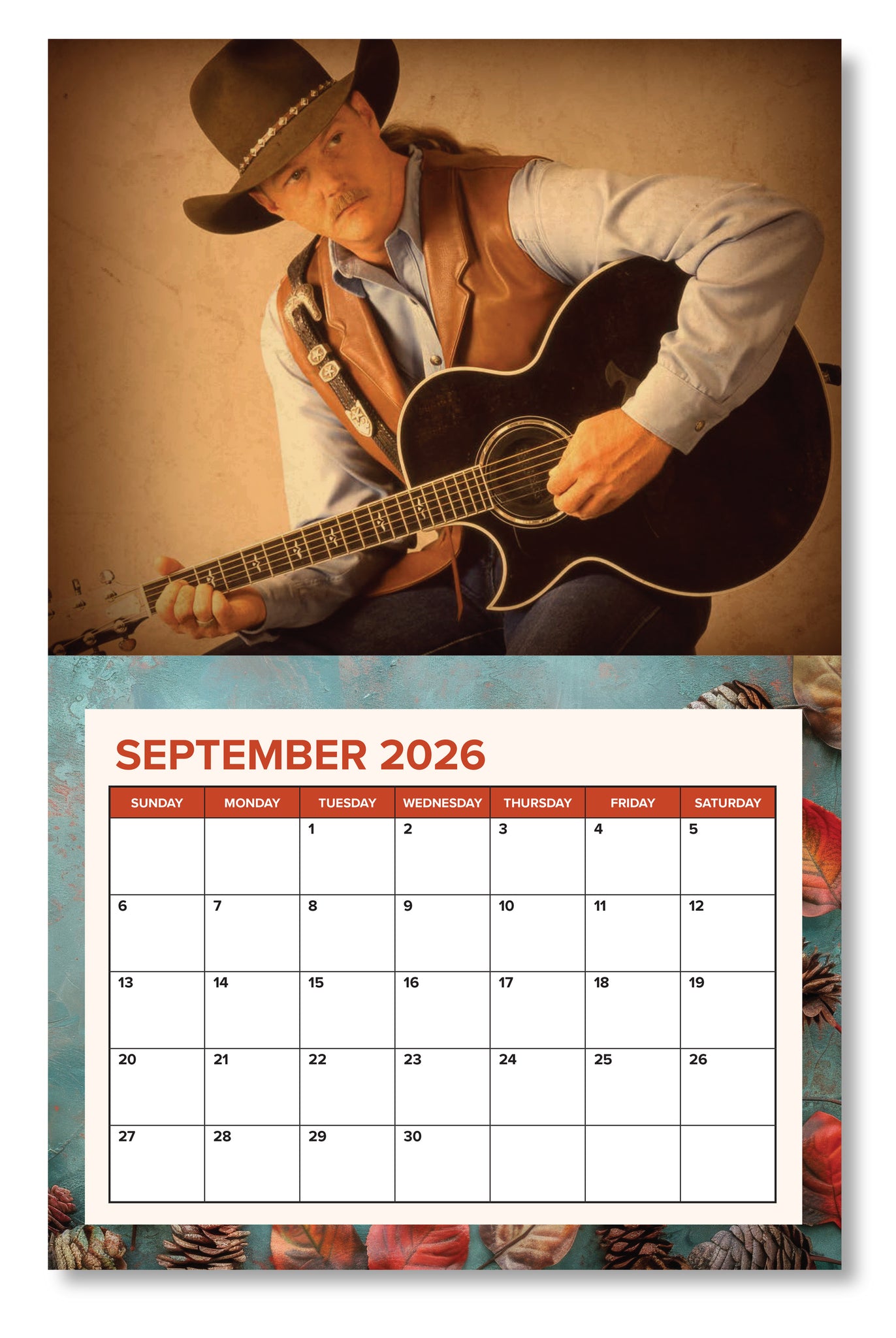 【超希少】Recruiter’s cup 2026 CALENDAR 2026 Wall Calendar | Trace Adkins