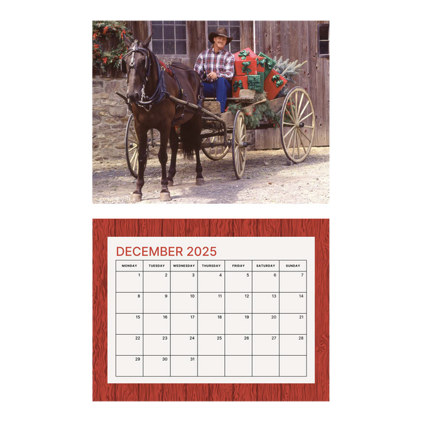 2025 Wall Calendar Accessories Trace Adkins